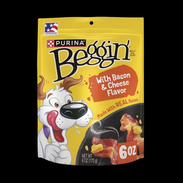 Beggin’ Dog Treats With Bacon & Cheese Flavor
