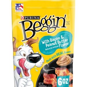 Beggin’ With Bacon And Peanut Butter Flavor Dog Treats